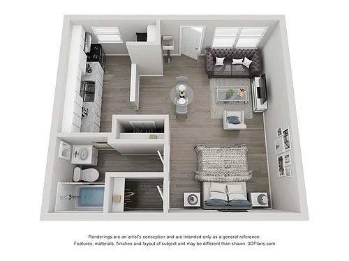 Floor plan Studio- Standard