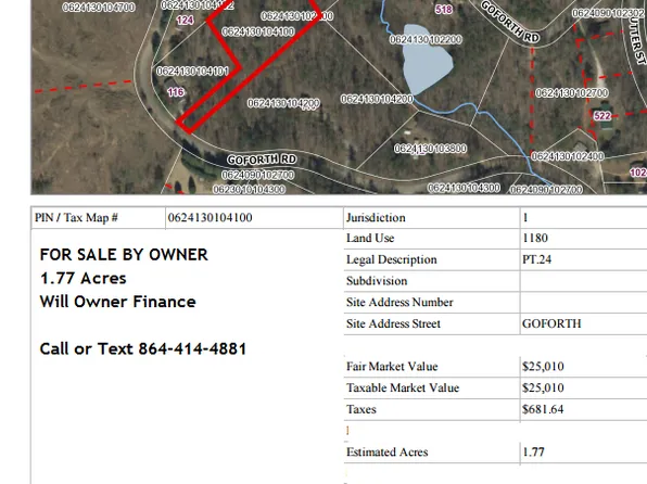 114 Goforth Rd, Landrum, SC 29356