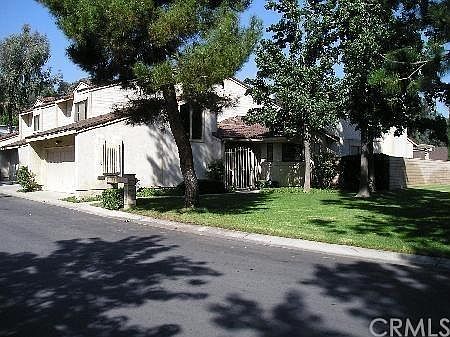 Landscaped front yard.