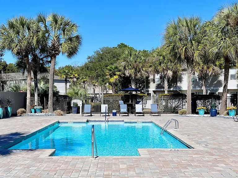 Embark on a journey to a tropical paradise at our resort-style pool.