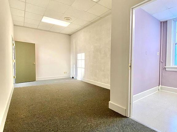 Back office with bathroom