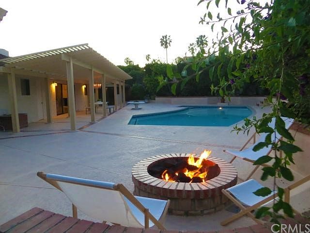 This home is fantastic for entertaining with a newly refurbished pool and spa, firepit and a large g