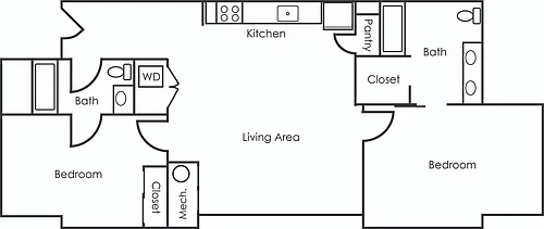 Floor plan B3
