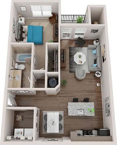 Floor plan The Biscayne