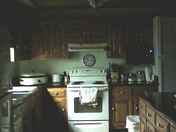 Kitchen in open great room