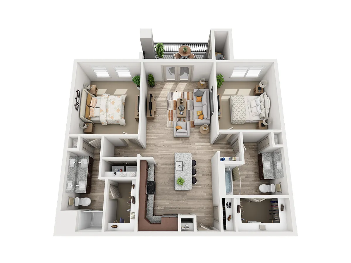 Floor plan B1