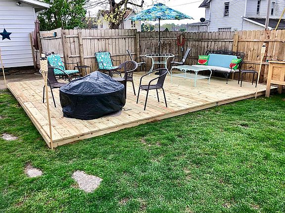 Pool Side Yard and Patio