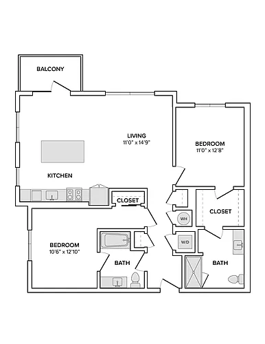 Floor plan B03