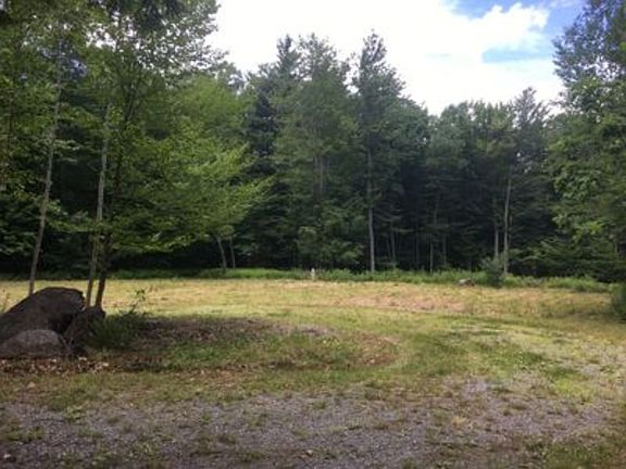 Home site, circular driveway