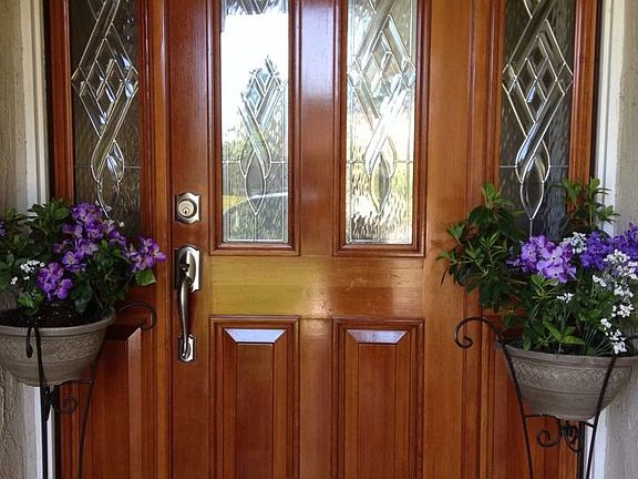 Front entry is welcoming