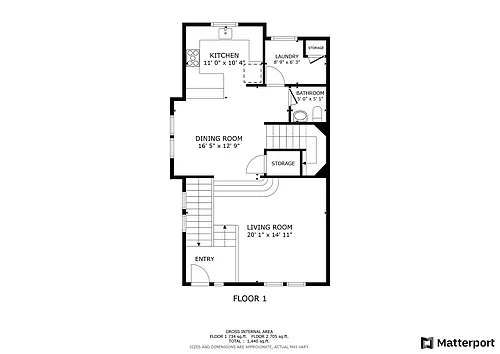 Floor plan 3 Bed 2.5 Bath E