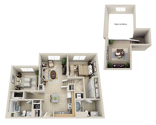 Floor plan San Diego (B2CL)