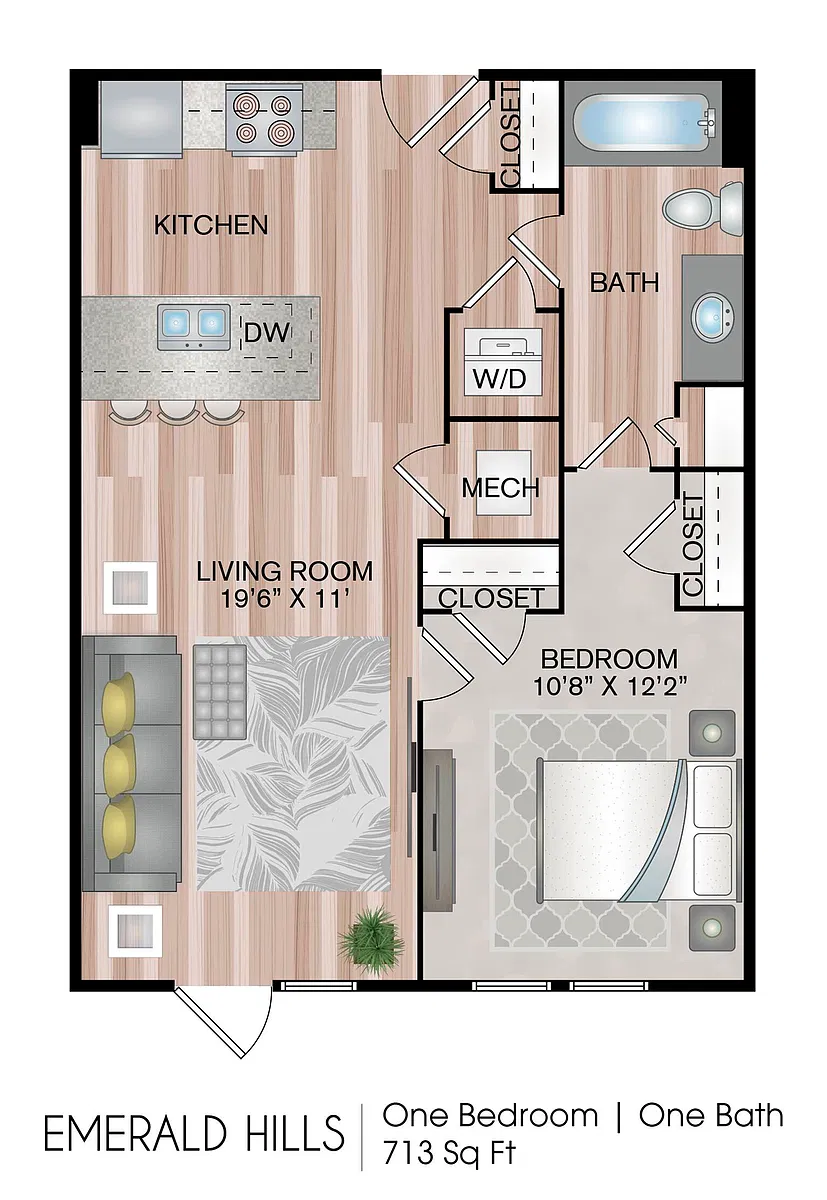 Floor plan Emerald Hills