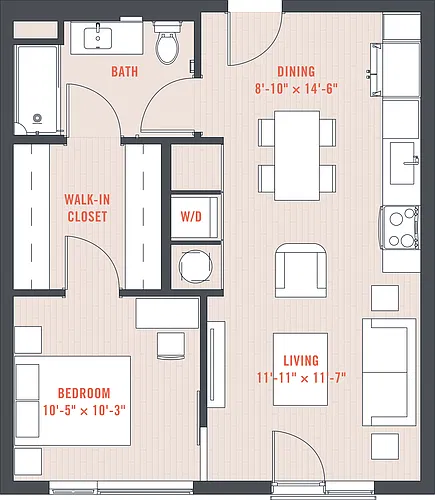 Floor plan A1B