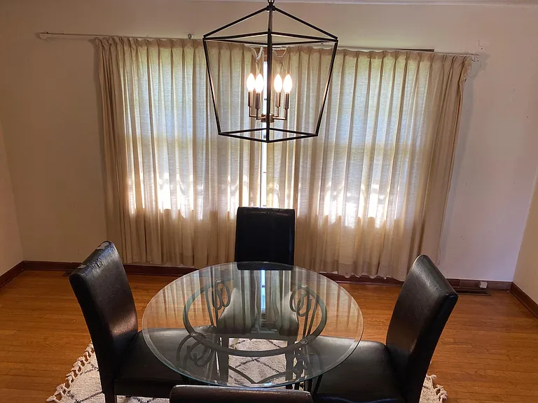 Beautiful hardwood floors & New lighting
