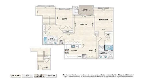 Floor plan The Dayton (RG-D)