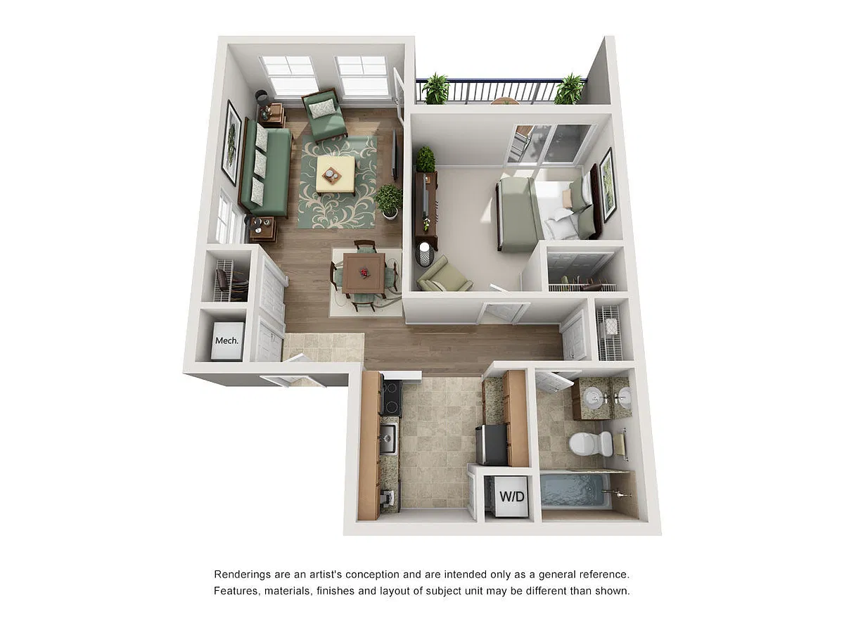 Floor plan Catamaran