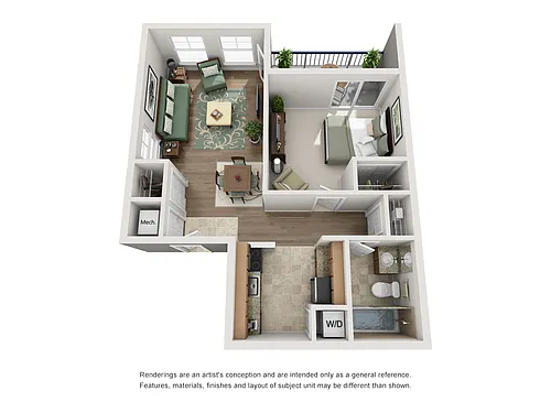 Floor plan Catamaran