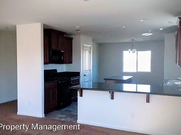 Living room and kitchen view