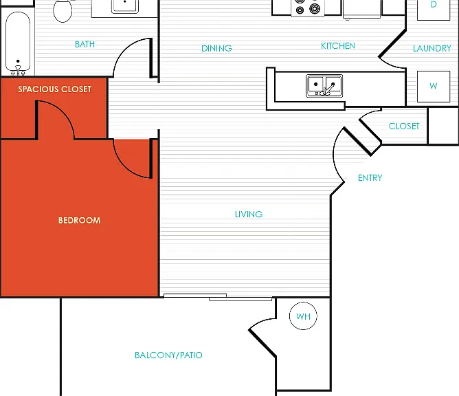 Continental Floorplan Diagram