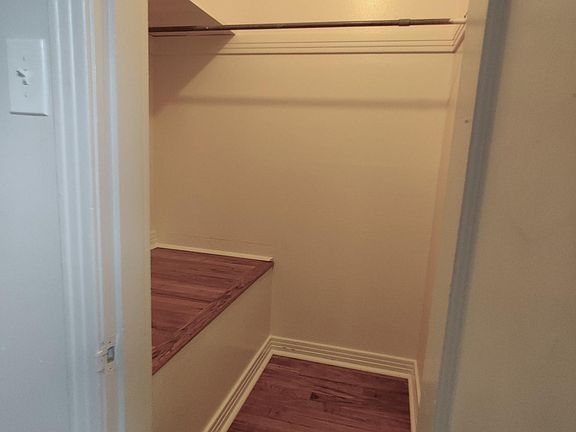 Spacious living room closet