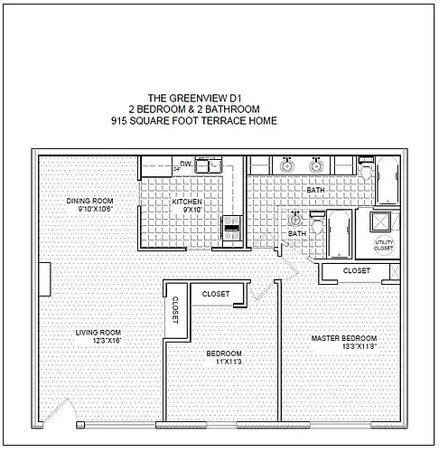 Floor plan The Greenview