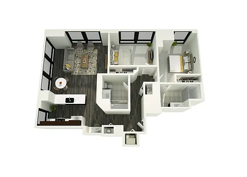 Floor plan 08B
