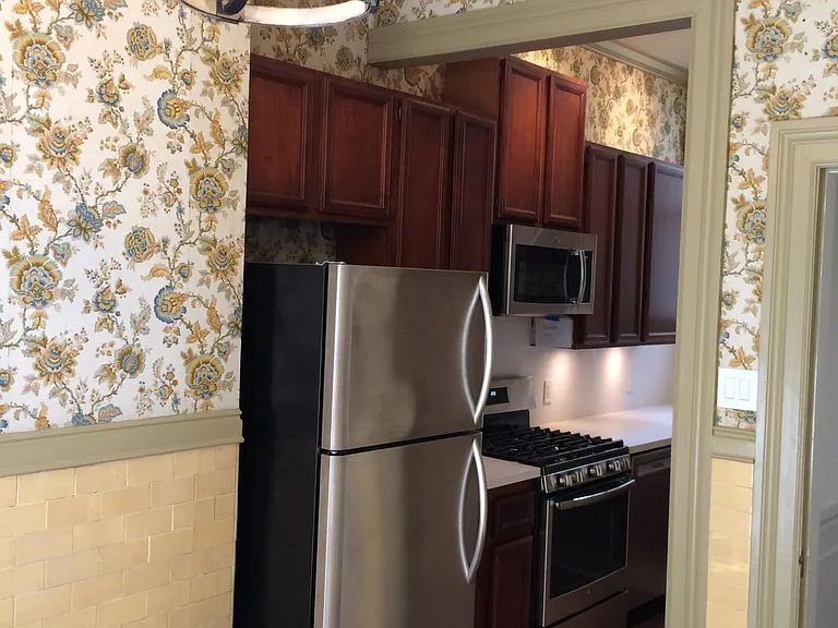 kitchen with galley area