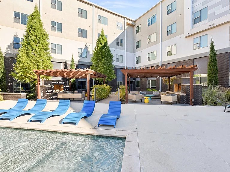 Pool cabanas