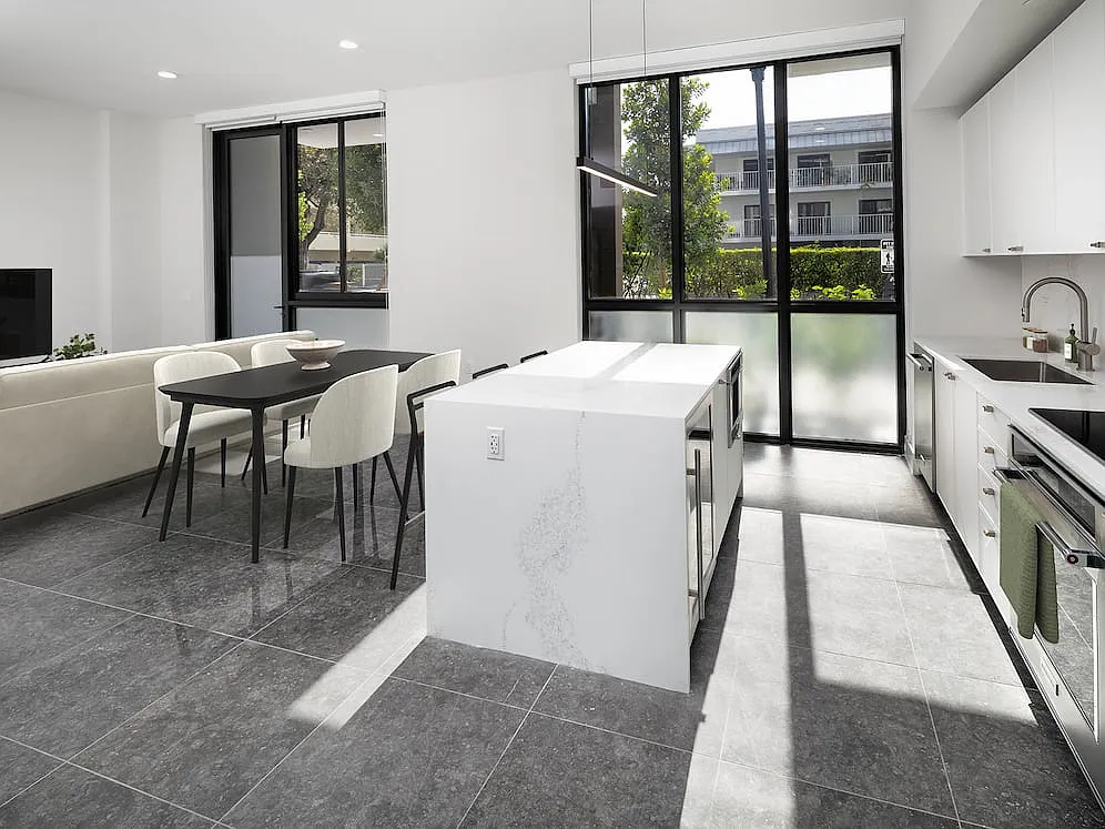 Signature Collection Townhome kitchen dining and living areas - Avalon South Miami