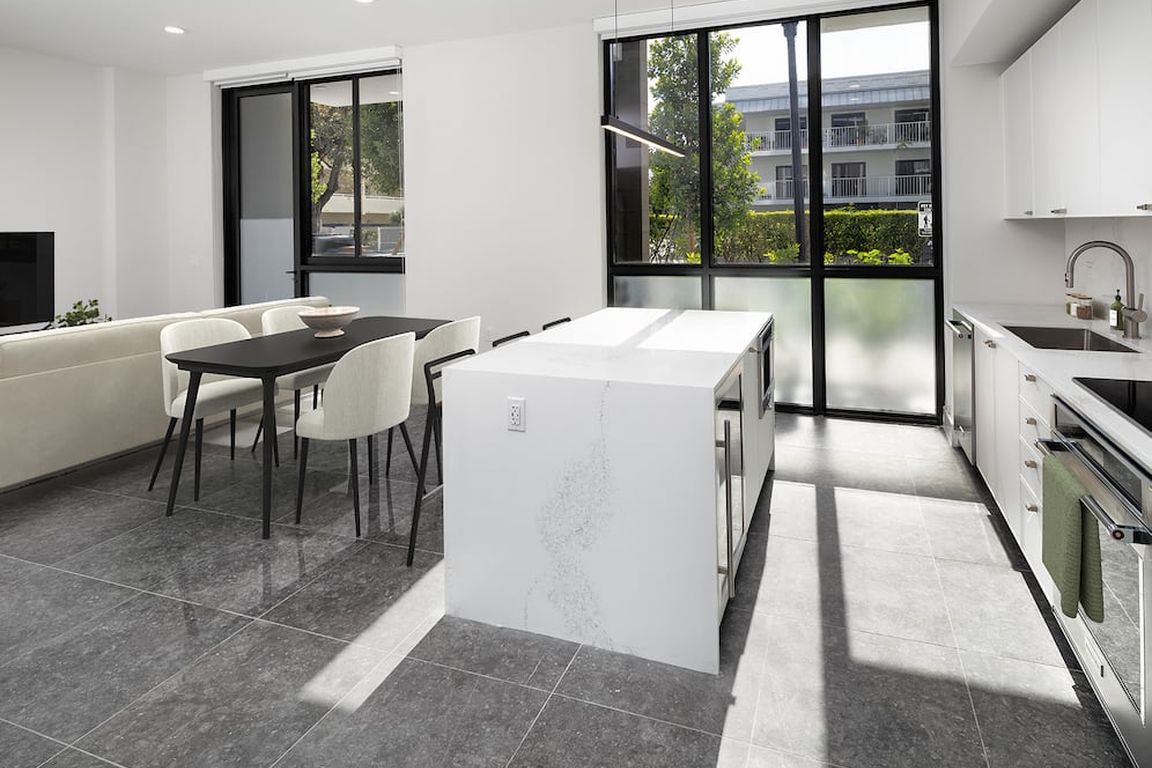 Signature Collection Townhome kitchen dining and living areas