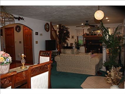 View from Dining Rm to Living Rm