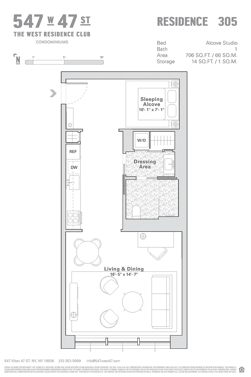 Building Photo - 547 W 47th St #305