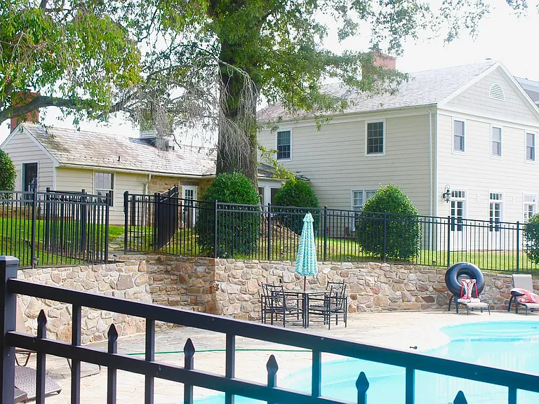 View of the 3 homes from the pool area