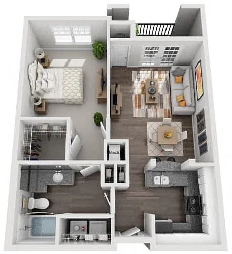 Floor plan The Atlantic