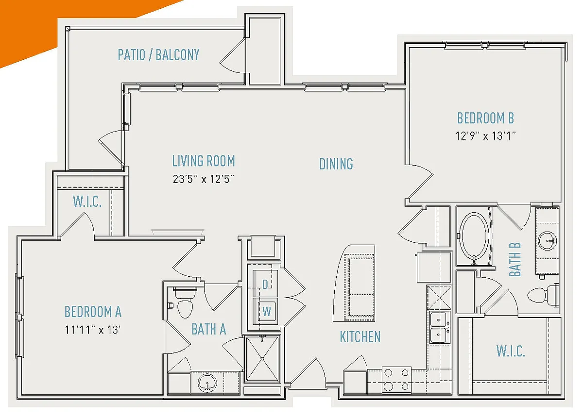 Floor plan B4