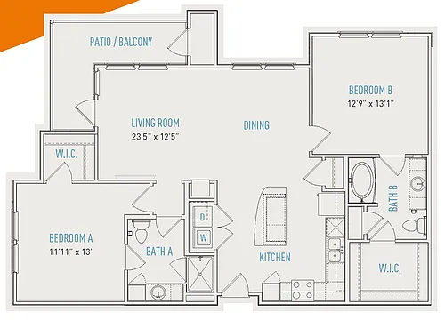 Floor plan B4