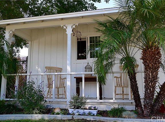 Front porch below kitchen window.