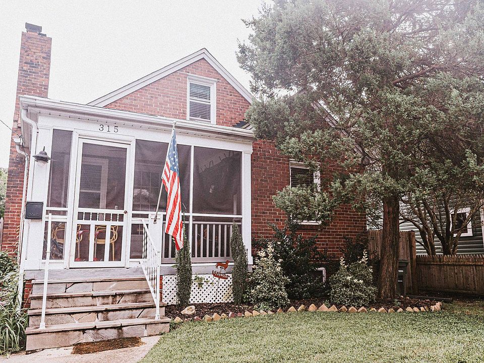 Front of house/screened porch