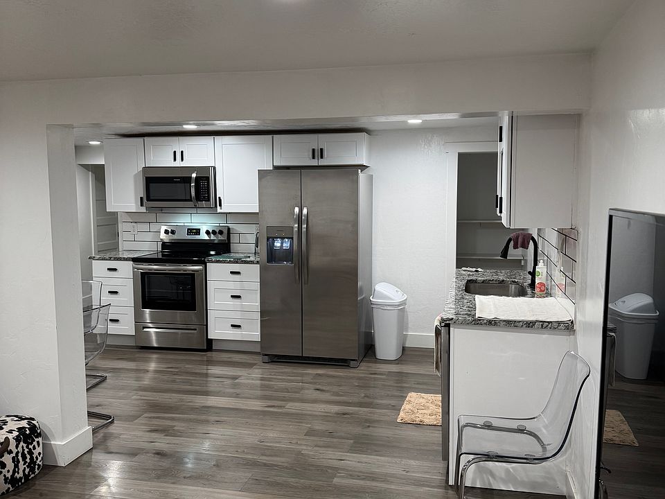 Kitchen from living room.