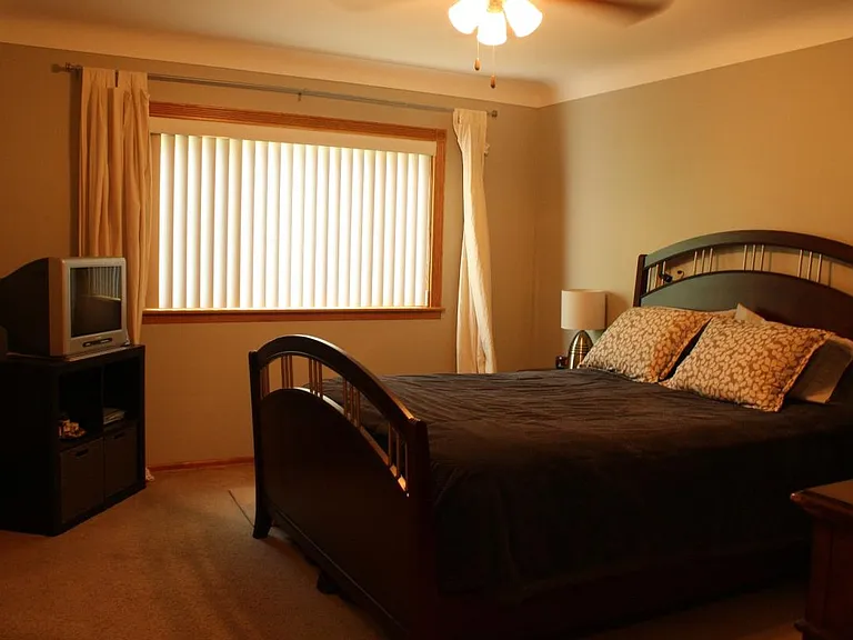 First Bedroom with large walk-in closet