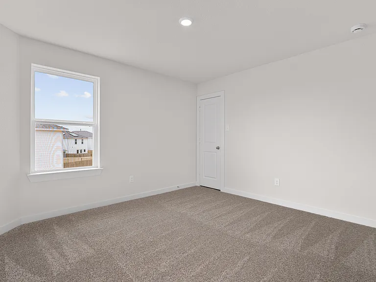 The secondary bedrooms are the perfect space for a children's bedroom or guest room.