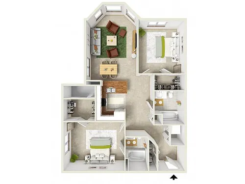 Floor plan Forest Hill