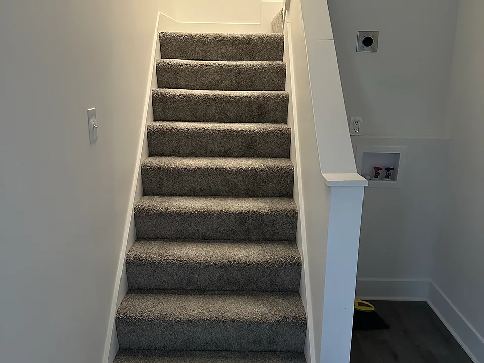 Interior back stairs