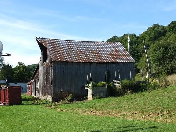 barn side view