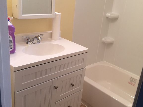 Newly installed bathroom