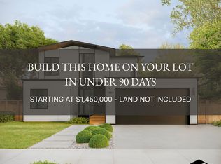Build on Your Lot - Land Sold Separately - SM Plan, San Mateo County, Menlo Park, CA