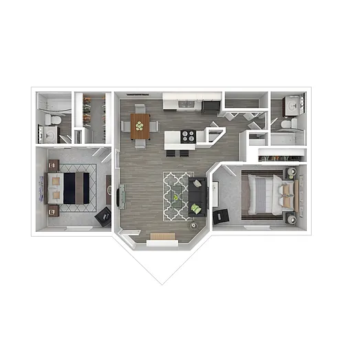 Floor plan B1 Upgrade