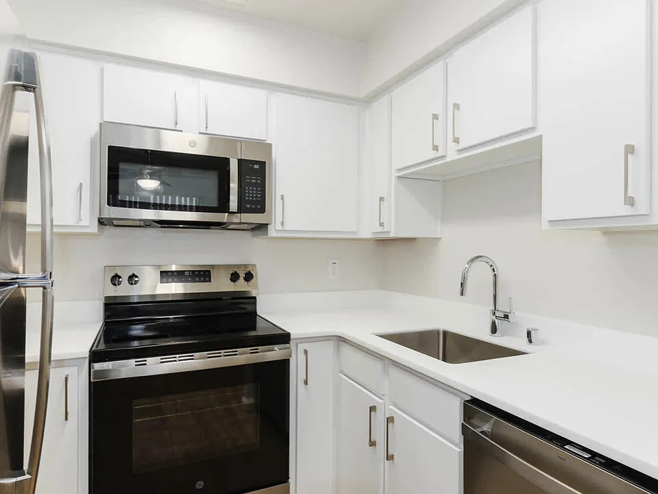 Kitchen with Stainless Steel Appliances