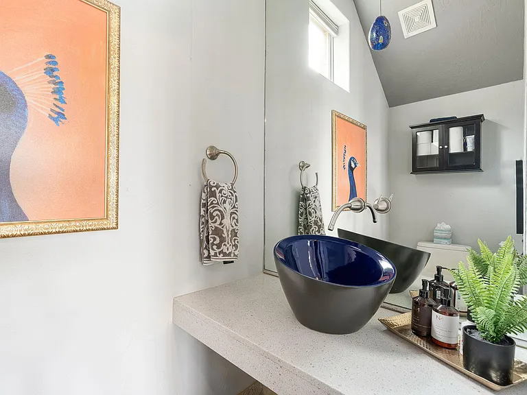 2nd floor half bath